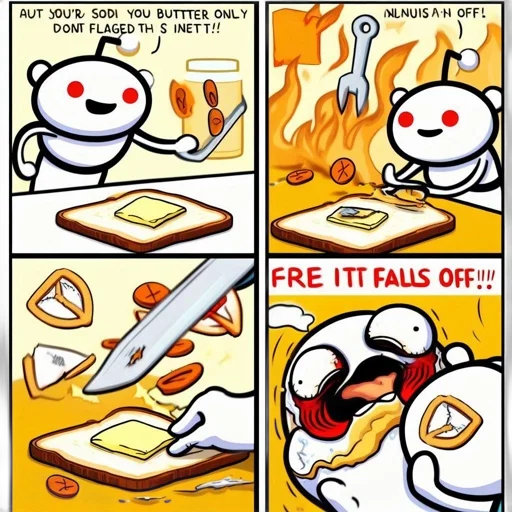 food, sword, pixel art, comic book art, concept art, fire, four-panel, comic transparent PNG cut-out