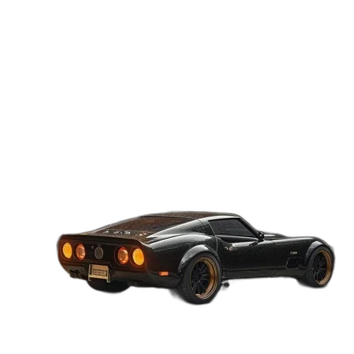 car, weapon, 3d render, concept art, photorealistic, modern, house, dark transparent PNG cut-out