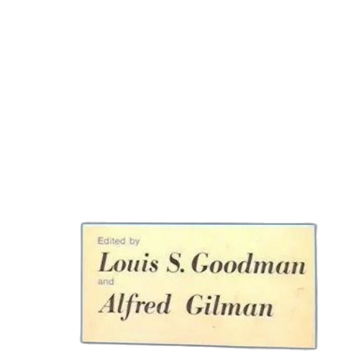 pharmacological, basis, therapeutics, third, edition, edited, louis, goodman transparent PNG cut-out