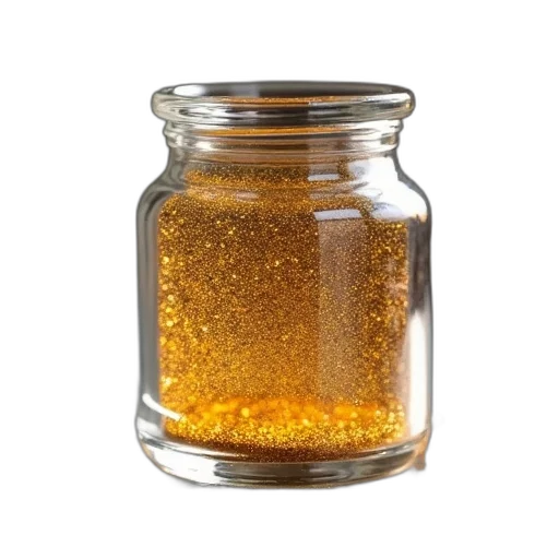 bottle, food, golden, glass transparent PNG cut-out