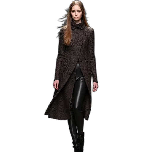 jacket, concept art, dark, earth tones transparent PNG cut-out
