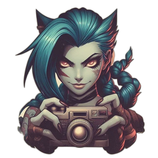 weapon, robot, face, staff, fantasy art, cyberpunk, concept art, pixel art transparent PNG cut-out