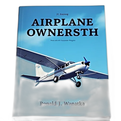 cover, book, airplane, ownership, ronald, wanatka, featuring, detailed transparent PNG cut-out