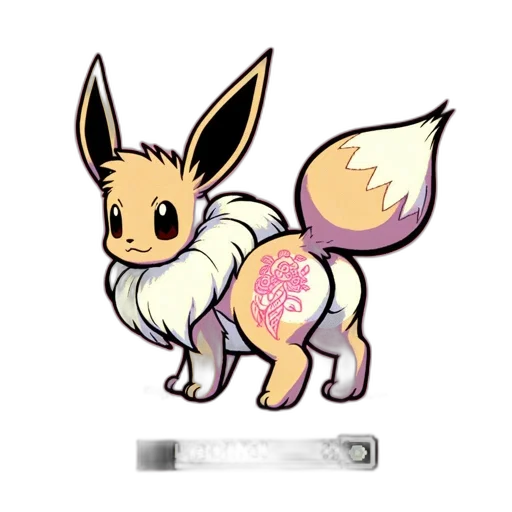 creature, animal, staff, hair, concept art, pixel art, fantasy art, watercolor transparent PNG cut-out