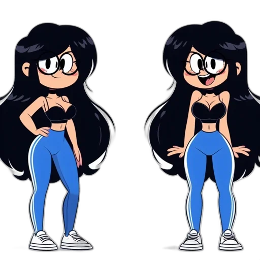 hair, cartoon, concept art, anime, pixel art, dark, monochrome, blue transparent PNG cut-out