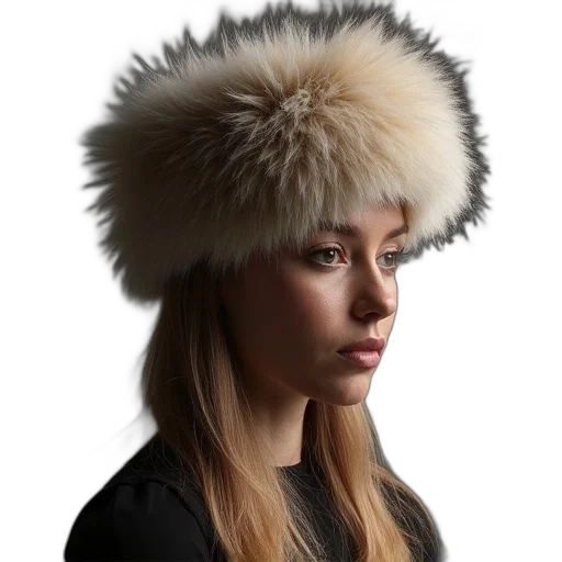 hat, jacket, crown, hair, photorealistic, 3d render, concept art, oil painting transparent PNG cut-out