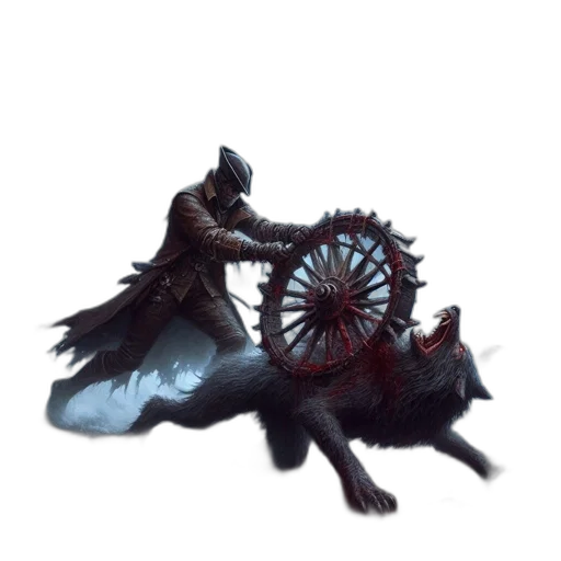 creature, weapon, dragon, animal, concept art, fantasy art, pixel art, 3d render transparent PNG cut-out