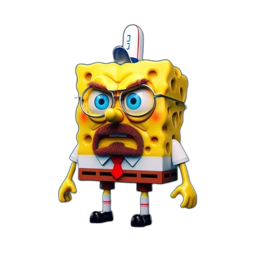 staff, animal, robot, creature, 3d render, concept art, cartoon, photorealistic transparent PNG cut-out