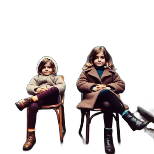 shoes, jacket, concept art, photorealistic, 3d render, comic book art, snow, two transparent PNG cut-out