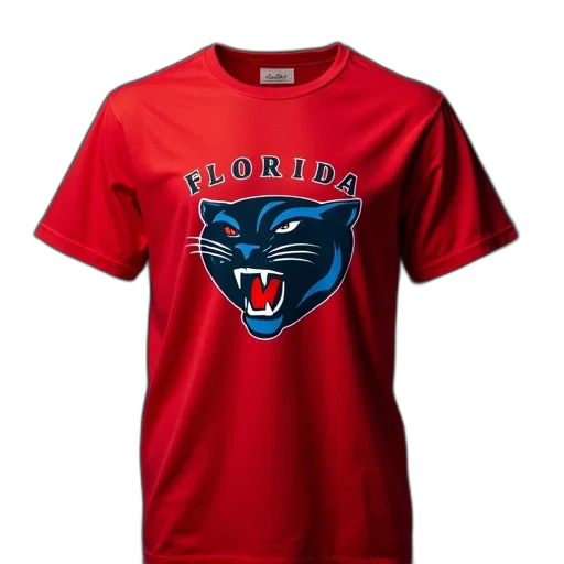 men, fanaticsatics, red, florida transparent PNG cut-out