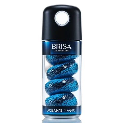 bottle, blue, close-up, image, car, air, freshener, product transparent PNG cut-out