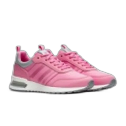 shoes, vaporwave, pastel, pair, pink, white, sneakers, sole transparent PNG cut-out