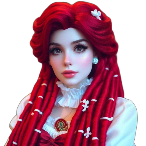 dress, jewelry, crown, face, fantasy art, photorealistic, 3d render, concept art transparent PNG cut-out