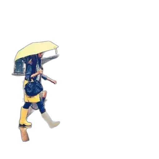umbrella, hat, weapon, robot, pixel art, anime, concept art, 3d render transparent PNG cut-out