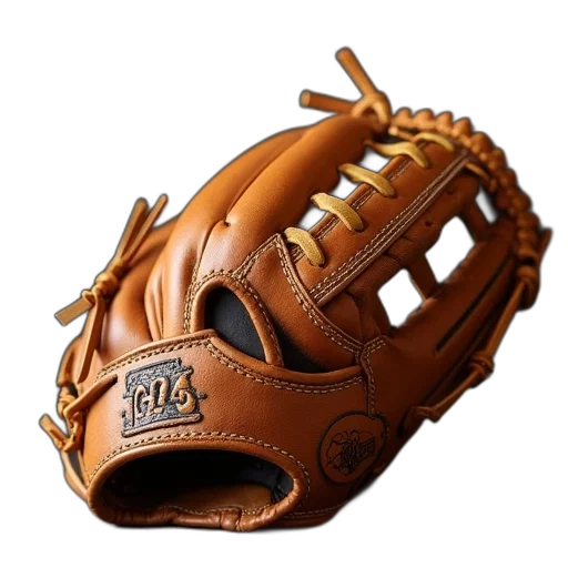 weapon, baseball, glove, signed transparent PNG cut-out
