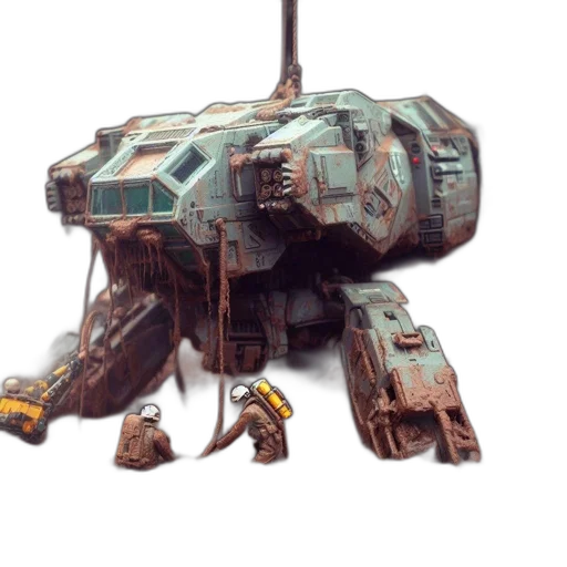 robot, weapon, creature, animal, concept art, 3d render, cyberpunk, photorealistic transparent PNG cut-out