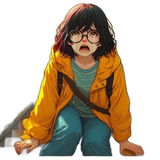 jacket, creature, animal, face, anime, pixel art, concept art, photorealistic transparent PNG cut-out