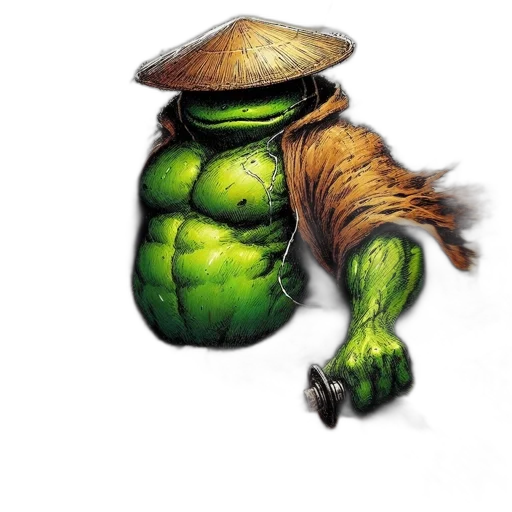 animal, creature, concept art, comic book art, photorealistic, fantasy art, large, muscular transparent PNG cut-out