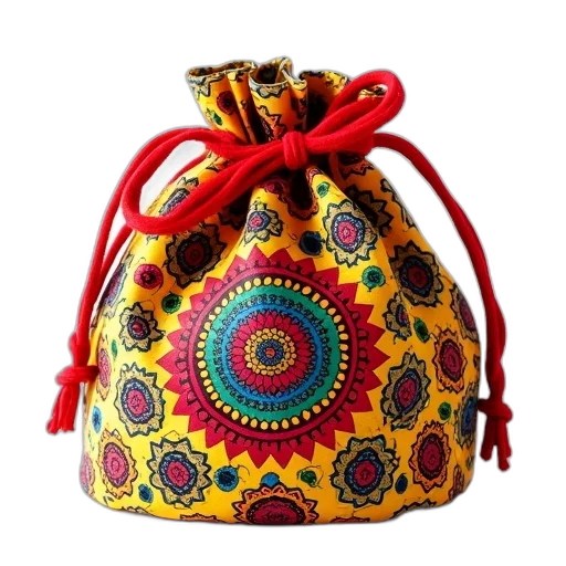jewelry, crown, colorful, handbag, patterned, design, featuring, central transparent PNG cut-out