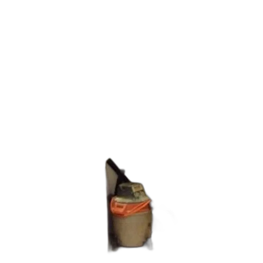 shoes, hat, bottle, robot, pixel art, 3d render, concept art, photorealistic transparent PNG cut-out