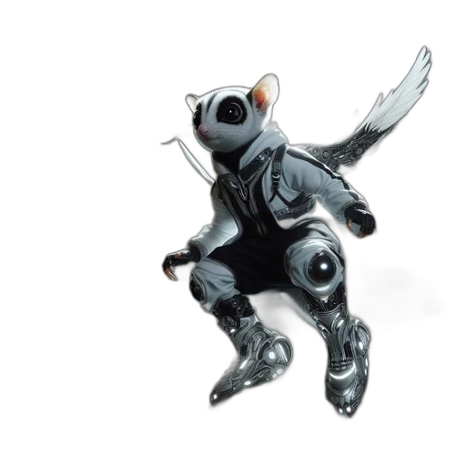 robot, creature, animal, dragon, concept art, 3d render, comic book art, fantasy art transparent PNG cut-out
