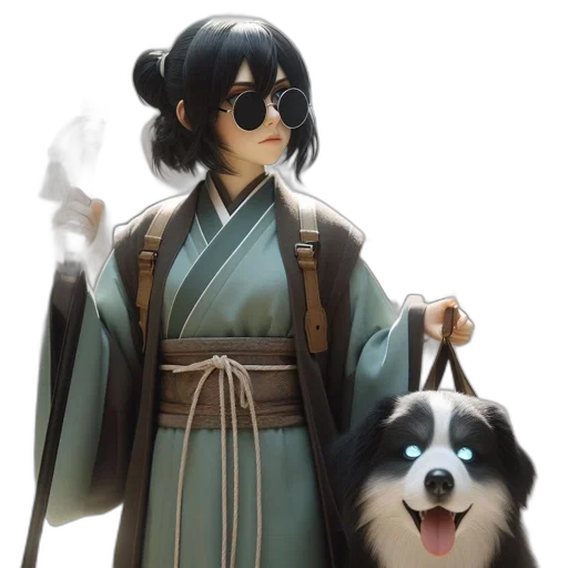 staff, concept art, fantasy art, photorealistic, pixel art, monochrome, blue, pastel transparent PNG cut-out
