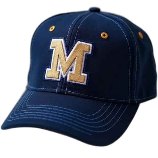 hat, crown, game, memphis, grizcles, navy, script, adjustable transparent PNG cut-out