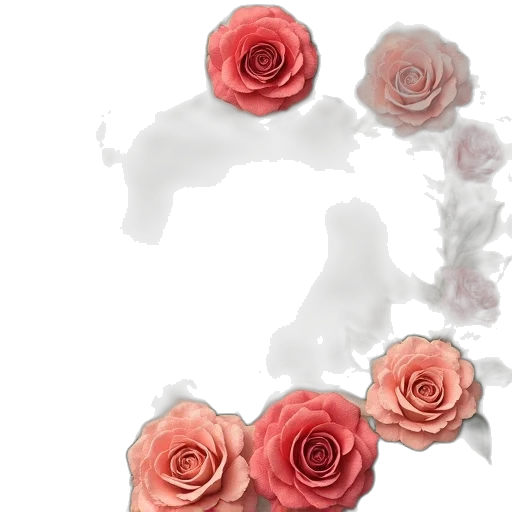 flower, jewelry, crown, face transparent PNG cut-out