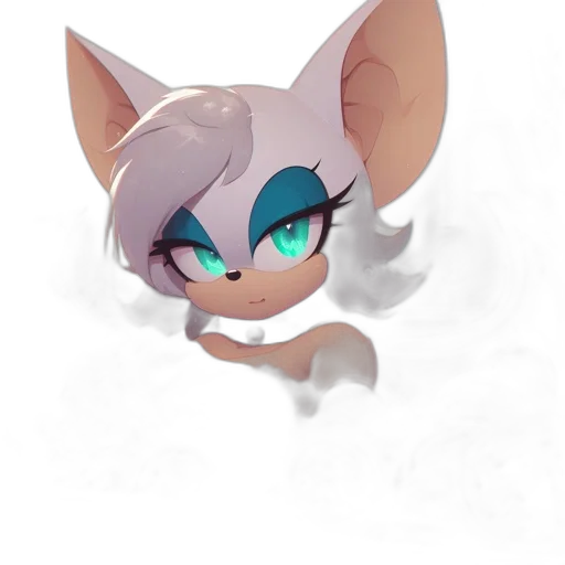 staff, creature, mask, animal, 3d render, concept art, fantasy art, anime transparent PNG cut-out