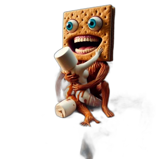 robot, food, creature, mask, concept art, 3d render, pixel art, fantasy art transparent PNG cut-out