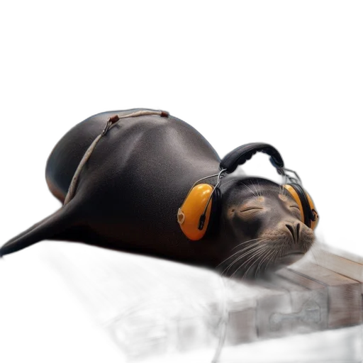 hat, animal, staff, mask, photorealistic, 3d render, concept art, aquatic transparent PNG cut-out
