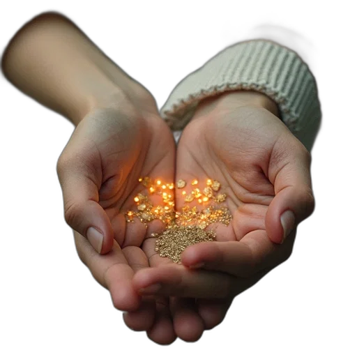 jewelry, 3d render, photorealistic, golden transparent PNG cut-out