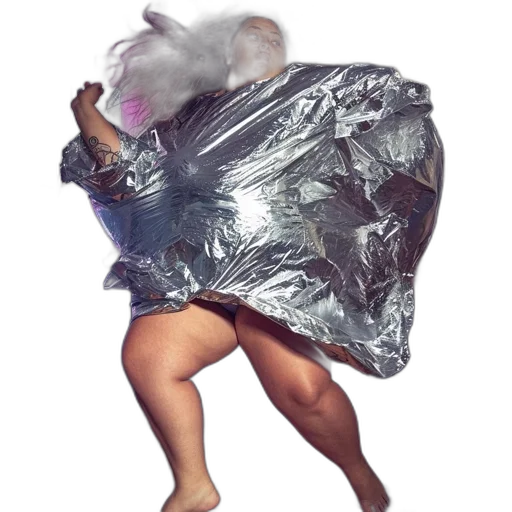 hair, creature, dress, animal, concept art, 3d render, outer space, person transparent PNG cut-out