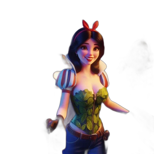 dress, staff, weapon, 3d render, concept art, fantasy art, pixel art, snow transparent PNG cut-out