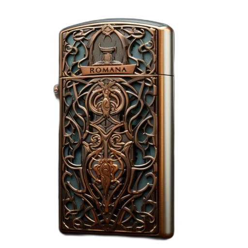 jewelry, furniture, sword, fantasy art, copper, bronze, lighter, intricate transparent PNG cut-out