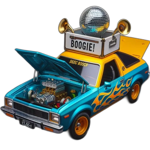 car, robot, concept art, 3d render, detailed, miniature, painted, vibrant transparent PNG cut-out
