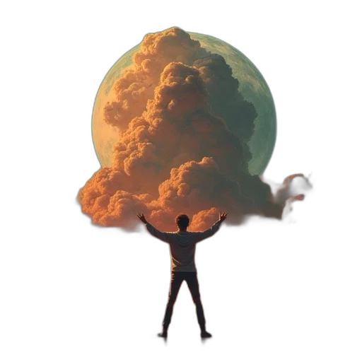 umbrella, tree, staff, mask transparent PNG cut-out