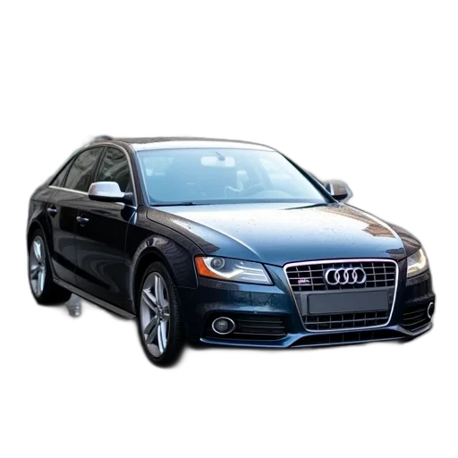 car, photorealistic, 3d render, used transparent PNG cut-out