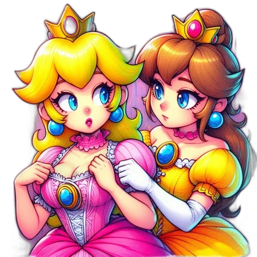 crown, dress, pixel art, concept art, fantasy art, vaporwave, colorful, pastel transparent PNG cut-out