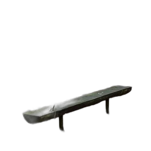 furniture, sword, staff, weapon, 3d render, photorealistic, concept art, weathered transparent PNG cut-out