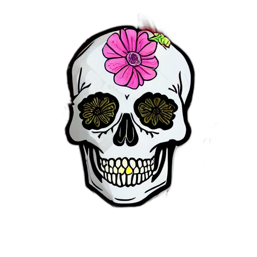 flower, mask, jewelry, face transparent PNG cut-out