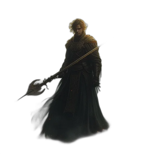 staff, sword, creature, weapon, concept art, fantasy art, comic book art, pixel art transparent PNG cut-out