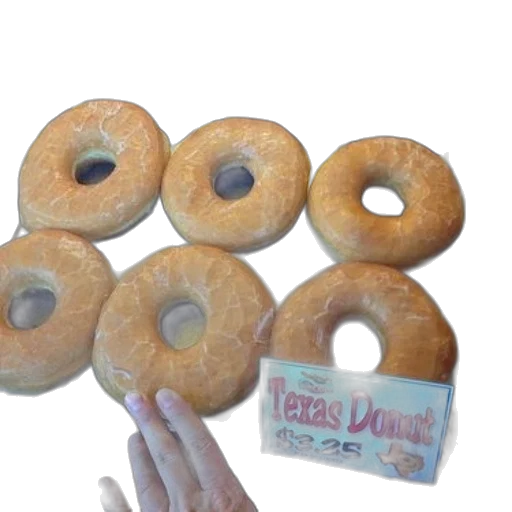 food, weapon, jewelry, 3d render, tray, glazed, donuts, sign transparent PNG cut-out