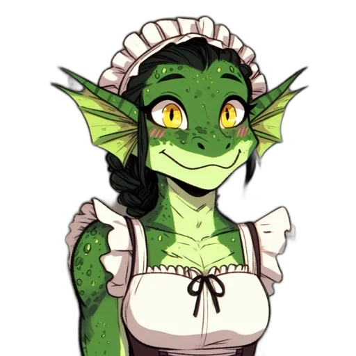 dragon, staff, creature, pixel art, fantasy art, concept art, cartoon, green transparent PNG cut-out