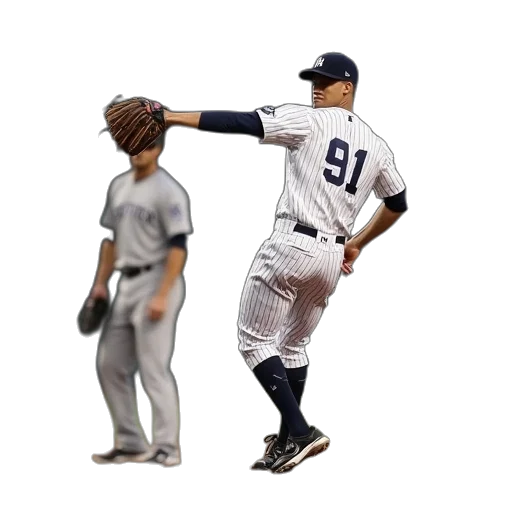 staff, animal, weapon, creature, yankees, pitcher, throwing, ball transparent PNG cut-out