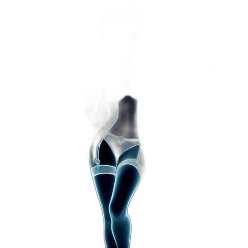 dress, shoes, robot, mask, concept art, fantasy art, 3d render, comic book art transparent PNG cut-out