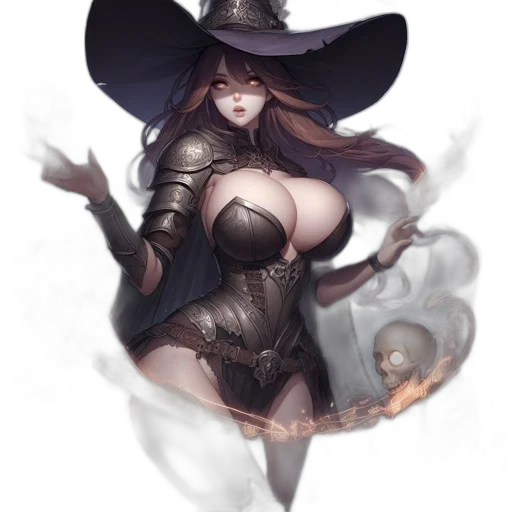 hat, dress, staff, weapon, fantasy art, concept art, pixel art, comic book art transparent PNG cut-out