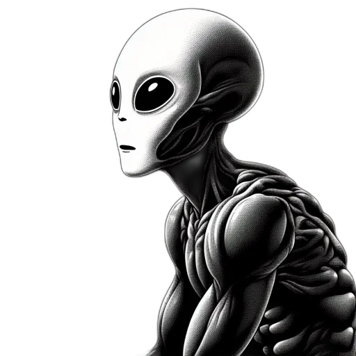 robot, creature, animal, face, concept art, comic book art, cartoon, fantasy art transparent PNG cut-out