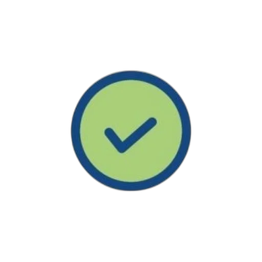 staff, jewelry, green, circle, blue, outline, contains, checkmark transparent PNG cut-out