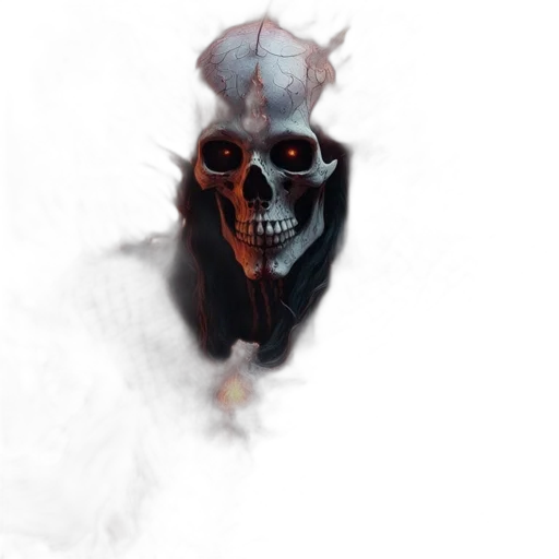 mask, face, creature, animal, concept art, photorealistic, fantasy art, watercolor transparent PNG cut-out